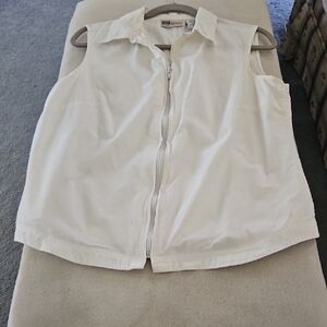 Faded Glory Authentic White Vest